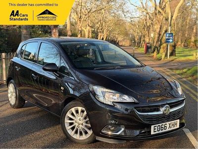 Used Vauxhall Corsa 90 HP (66 kW) 2016 Black Hatchback