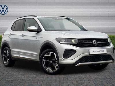 Used VW T-Cross R-line 115 HP (84 kW) 2025 Reflex silver SUV