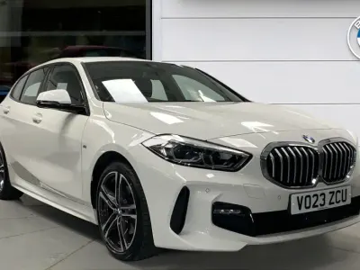 Used BMW 118 M Sport 134 HP (98 kW) 2023 White Hatchback