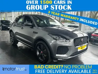 Usado Jaguar E-Pace Chequered Flag 200 HP (147 kW) 2019 Cinzento SUV