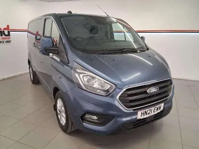Used Ford Transit Custom Limited 170 HP (125 kW) 2021 Blue Van