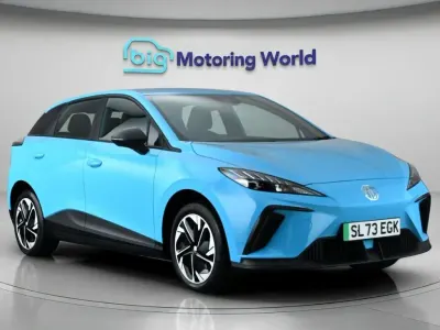 Used MG MG4 EV SE 319 kW (435 HP) 2023 Blue Hatchback