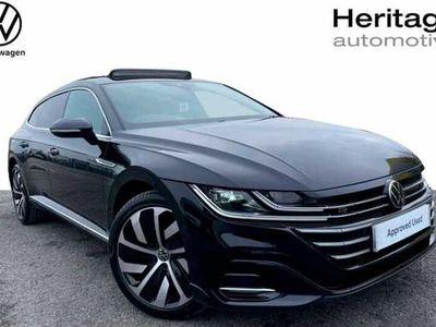 used VW Arteon **Available March** Shooting Brake 1.4 TSI R-Line e-Hybrid DSG **Rear Camera & Delivery Miles**