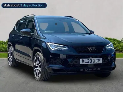 Used Seat Ateca CUPRA 296 HP (217 kW) 2020 Black SUV