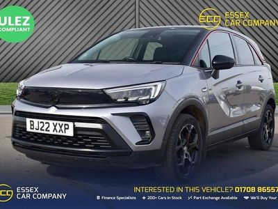Used Vauxhall Crossland GS Line 110 HP (80 kW) 2022 Grey SUV