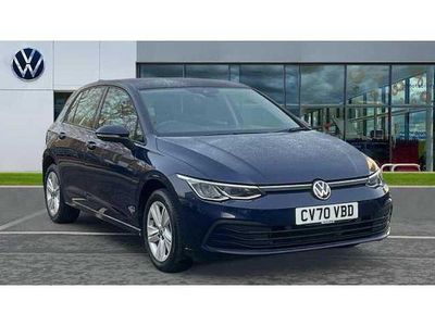 Used VW Golf VIII Life 110 HP (80 kW) 2020 Blue