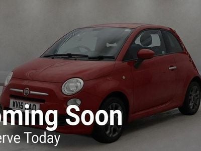 Red Used 2015 Fiat 500 S Hatchback | £3,995 (Good price)