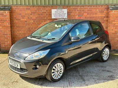 Used Ford Ka Zetec 69 HP (50 kW) 2013 Black Hatchback
