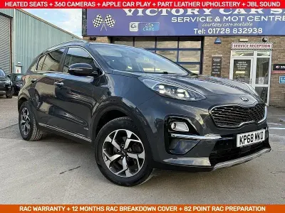 Begagnad Kia Sportage 130 HK (95 kW) 2018 Grå SUV