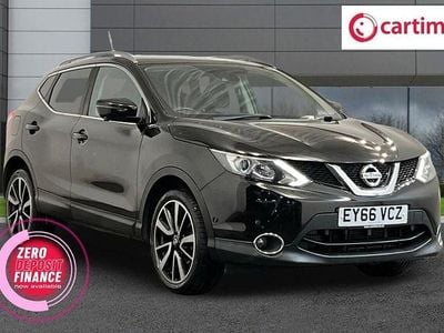 Black Used 2017 Nissan Qashqai Tekna SUV | £11,990 (Fair price)