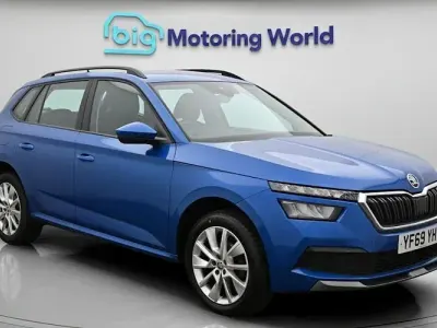Used Skoda Kamiq SE 116 HP (85 kW) 2019 Blue SUV