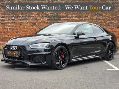 Used Audi RS5 Comfort 450 HP (330 kW) 2018 Black Coupe