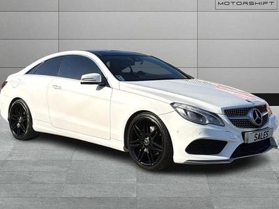 Used Mercedes E200 AMG Line Premium 184 HP (135 kW) 2016 White Coupe