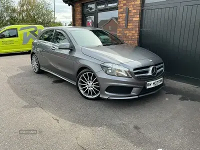 Used Mercedes A180 AMG 109 HP (80 kW) 2015 Grey Hatchback