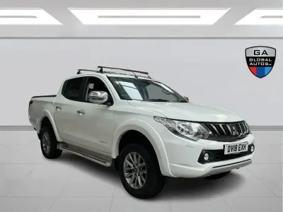 Used Mitsubishi L200 Warrior 2018 White Pickup