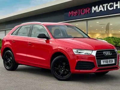 Używany Audi Q3 Sport 2018 Czerwony SUV
