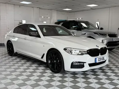 Used BMW 520 M Sport 190 HP (139 kW) 2017 White Sedan
