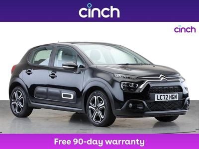 Black Used 2022 Citroën C3 PureTech Hatchback | £9,749 (Good price)
