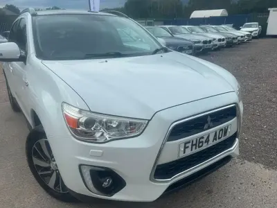Used Mitsubishi ASX 147 HP (108 kW) 2015 White SUV