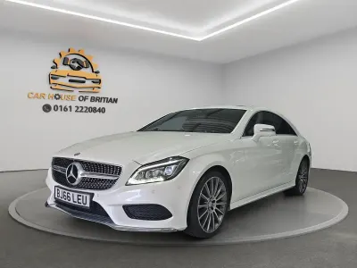 Used Mercedes CLS220 AMG Line Premium 2016 White Coupe