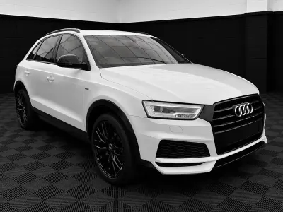 Used Audi Q3 Black Edition 150 HP (110 kW) 2018 White SUV
