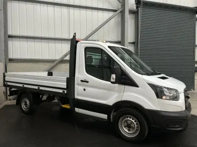 Used Ford Transit 130 HP (95 kW) 2021 White Cabriolet