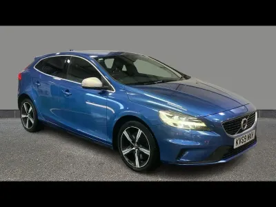 Usado Volvo V40 R-Design 2019 Azul Citadino
