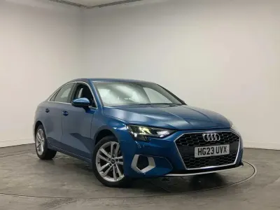 Used Audi A3 Sport 147 HP (108 kW) 2023 Blue Sedan