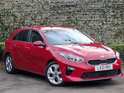 Used Kia Ceed 118 HP (86 kW) 2021 Red Hatchback