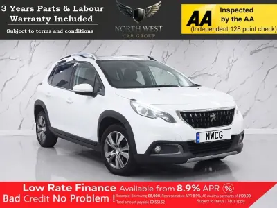Used Peugeot 2008 Allure 120 HP (88 kW) 2017 White SUV