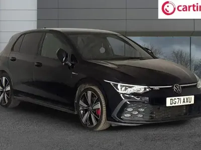 Used VW Golf VIII GTD 200 HP (147 kW) 2022 Black Hatchback