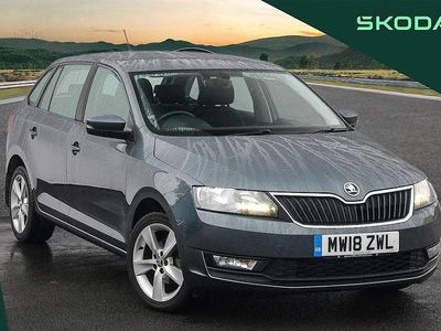Usado Skoda Rapid SE 94 HP (69 kW) 2018 Cinzento Citadino