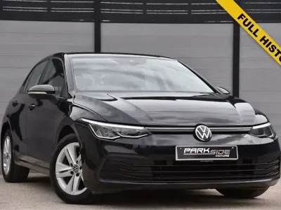Used VW Golf VII Life 150 HP (110 kW) 2021 Black Hatchback
