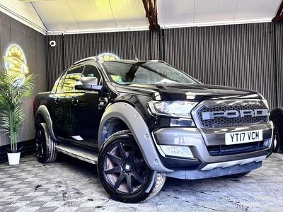 Black Used 2017 Ford Ranger Wildtrack Pickup | £21,990 (Expensive)