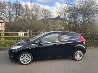 Used Ford Fiesta Titanium 96 HP (70 kW) 2009 Black Hatchback