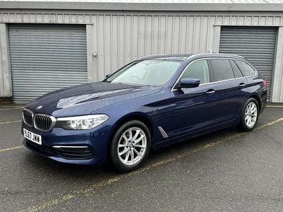Used BMW 520 Comfort Edition 190 HP (139 kW) 2018 Blue Estate
