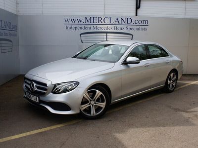 used Mercedes E220 E-Class 2016 (66) MERCEDES BENZSE SALOON DIESEL AUTO SILVER