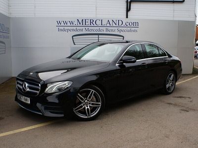 used Mercedes E220 E-Class 2017 (67) MERCEDES BENZAMG LINE SALOON DIESEL AUTO BLACK