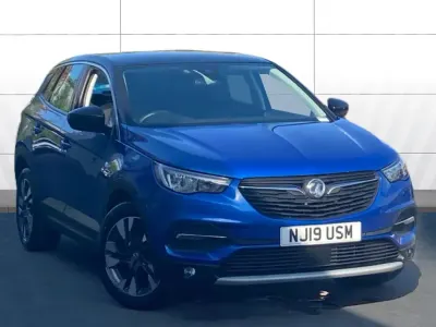 Used Vauxhall Grandland X Sport 131 HP (96 kW) 2019 Blue SUV