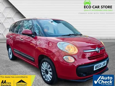 Used Fiat 500L Pop Star 85 HP (62 kW) 2014 Red MPV