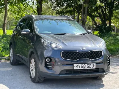 Begagnad Kia Sportage 115 HK (84 kW) 2018 Silver SUV
