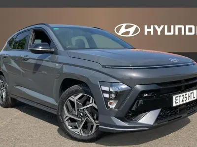 Used Hyundai Kona N Line 137 HP (100 kW) 2025 Grey SUV
