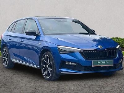 Used Skoda Scala Monte Carlo 150 HP (110 kW) 2021 Blue Hatchback