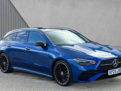 Used Mercedes CLA220 AMG Line Premium Plus 190 HP (139 kW) 2025 Blue Sedan