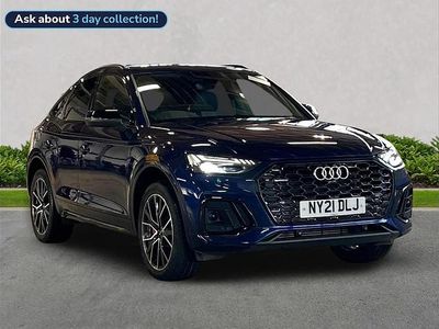 Used Audi Q5 Comfort 295 HP (216 kW) 2021 Blue SUV