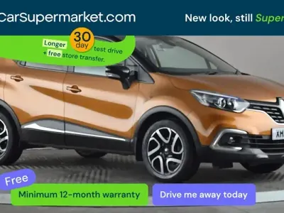 Begagnad Renault Captur Iconic 90 HK (66 kW) 2019 Orange SUV