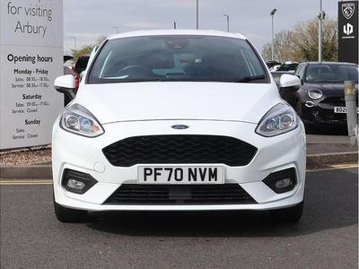 Used Ford Fiesta ST-Line 153 HP (112 kW) 2021 White Hatchback