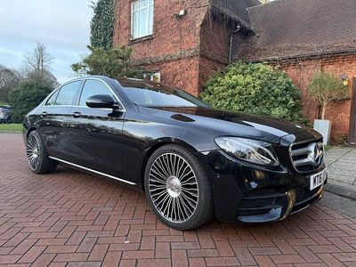 Used Mercedes E220 SE 2016 Black Sedan