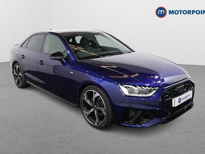 Used Audi A4 Black Edition 2023 Blue Sedan