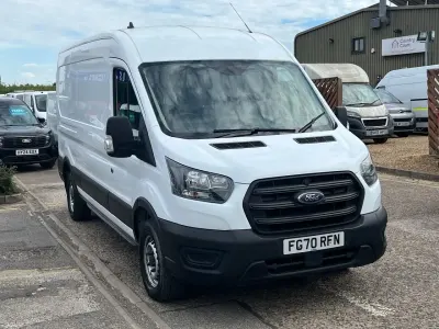 Used Ford Transit 130 HP (95 kW) 2020 White Van
